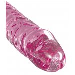 ICICLES - REALISTYCZNE SZKLANE DILDO Z PODSTAWKĄ