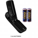 BAILE - DMUCHANY REALISTYCZNY WIBRATOR Z PILOTEM I PRZYSSAWKĄ 19 CM