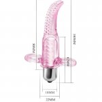 BAILE - MINI WIBRATOR NA PALEC 10-FUNKCJI WIBRACJI RÓŻOWY