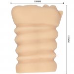 BAILE - TUNEL DO MASTURBACJI Z TRZEMA OTWORAMI CIELISTY