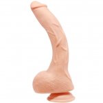 BAILE - REALISTYCZNE STYMULUJĄCE PUNKT-G DILDO CIELISTE 26 CM
