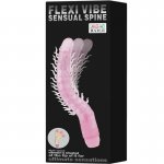 BAILE - WIBRATOR Z WYPUSTKAMI I WIOLOMA PRĘDKOŚCIAMI RÓŻOWY 23 CM