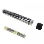 BAILE - GŁADKI SREBRNY WIBRATOR KLASYCZNY 17 CM