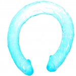 BAILE - SILIKONOWE PODWÓJNE NIEBIESKIE DILDO 44.5CM