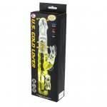 BAILE - WIBRATOR KRÓLICZEK Z WIELOMA PRĘDKOŚCIAMI ZŁOTY 23 CM