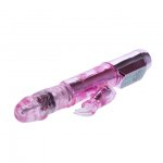 BAILE - WIBRATOR KRÓLICZEK 12-TRYBÓW WIBRACJI RÓŻOWY 24 CM