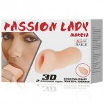 BAILE - MĘSKI MASTURBATOR 3D Z POMPKĄ