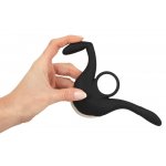 COUPLES CHOICE - WIELOFUNKCYJNY WIBRATOR DLA PAR Z PIERŚCIENIEM NA PENISA + PILOT