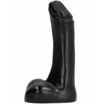 REALISTYCZNE CZARNE MAŁE DILDO ALL BLACK 9CM
