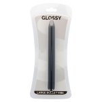 GLOSSY - WODOODPORNY WIBRATOR SLIM CZARNY
