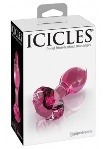 ICICLES - SZKLANY KOREK ANALNY W KSZTAŁCIE STOŻKA