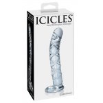 ICICLES - REALISTYCZNE ZAKRZYWIONE SZKLANE DILDO