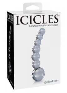 ICICLES - EKSKLUZYWNE SZKLANE KULKOWE DILDO
