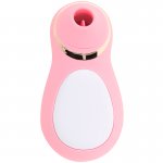 OHMAMA - STYMULATOR ŁECHTACZKI Z WIBRUJĄCYM JĘZYCZKIEM RÓŻOWY