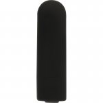 OHMAMA - WIBRACYJNY CZARNY POCISK 6 CM