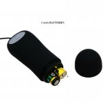 PRETTY LOVE - SILIKONOWY KOREK ANALNY Z WIBRACJAMI 8.5 CM