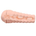 PRETTY LOVE - WIBRACYJNY MASTURBATOR KSZTAŁT WAGINY Z PRZYSSAWKĄ BIAŁY