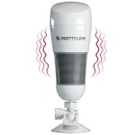 PRETTY LOVE - WIBRACYJNY MASTURBATOR KSZTAŁT WAGINY Z PRZYSSAWKĄ BIAŁY