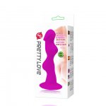 PRETTY LOVE - REALISTYCZNE DILDO ANALNE FIOLETOWE BOOTY PASSION
