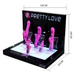 PRETTY LOVE - PANEL NA WIBRATORY Z PODŚWIETLANIEM