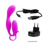 PRETTY LOVE - WIBRATOR ZE STYMULACJĄ ŁECHTACZKI 30-TRYBÓW FLOWERY