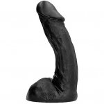 REALISTYCZNE CZARNE DILDO ALL BLACK 28CM