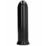 GŁADKIE DILDO ALL BLACK CZARNE 19CM