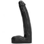 REALISTYCZNE CZARNE DILDO ALL BLACK 21CM