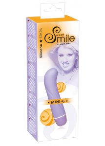 SWEET SMILE - POTĘŻNY FIOLETOWY MINI WIBRATOR DO PUNKTU-G