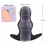 KOREK ANALNY Z TUNELEM-BLACK VELVETS