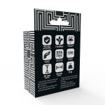 ADDICTED TOYS - ZESTAW 3 PRĄŻKOWANYCH PIERŚCIENI NA PENISA CZARNY