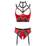 ALBIERTA FINA - SEKSOWNY BIUSTONOSZ Z WSTAWKAMI I SZELKAMI CZERWONY