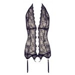 ALBIERTA FINA - SEKSOWNE OTWARTE BODY Z KORONKĄ I STRINGAMI