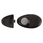 ANOS - NADMUCHIWANY KOREK ANALNY Z WIBRACJĄ CZARNY