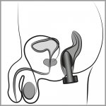 ANOS - WIBRUJĄCY KOREK ANALNY METALOWY 9 CM SREBRNY