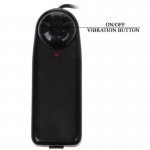 BAILE - REALISTYCZNY SILIKONOWY WIBRATOR Z PILOTEM 20 CM