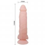 BAILE - ULTRA REALISTYCZNE DILDO Z PRZYSSAWKĄ CIELISTE 21.5CM