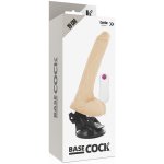 BASECOCK - REALISTYCZNY WIBRATOR NA PILOTA CIELISTY 19CM