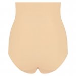 BYE BRA - FIGI Z WYSOKIM STANEM KORYGUJĄCE TALIĘ BEŻOWE
