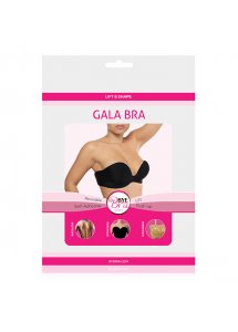 BYE BRA - GALA BRA BIUSTONOSZ SAMONOŚNY MISECZKA B CZARNY