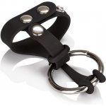 CALEXOTICS - WYGODNY PIERŚCIEŃ STALOWY I SILIKONOWY