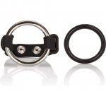 CALEXOTICS - PIERŚCIEŃ EREKCYJNY STALOWY I SILIKONOWY