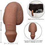 CALEXOTICS - SILIKONOWY PENIS DO UPRZĘŻY 12,75 CM BRĄZOWY