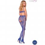 CASMIR - SEKSOWNE KORONKOWE BODYSTOCKING CA002 NIEBIESKIE ONE SIZE