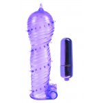 CLASSIX-NAKŁADKA NA PENISA Z STYMULATOREM FIOLETOWY