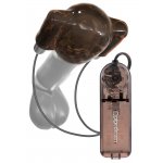 CLASSIX-NAKŁADKA NA PENISA 2 WIBROBULLETY SZARY