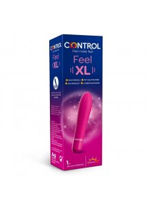 CONTROL FEEL XL - WIBRATOR STYMULUJĄCY XL 16CM