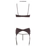 COTTELLI LINGERIE - 3-CZĘŚCIOWY ZESTAW Z DELIKATNEJ KWIATOWEJ KORONKI