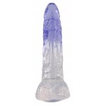 CRYSTAL - REALISTYCZNE ZAKRZYWIONE DILDO 22CM