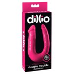DILLIO - PODWÓJNE REALISTYCZNE DILDO RÓŻOWE 28CM